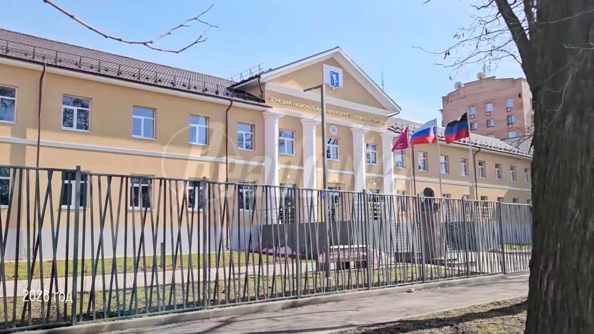 В Донецке восстановили университет экономики и торговли