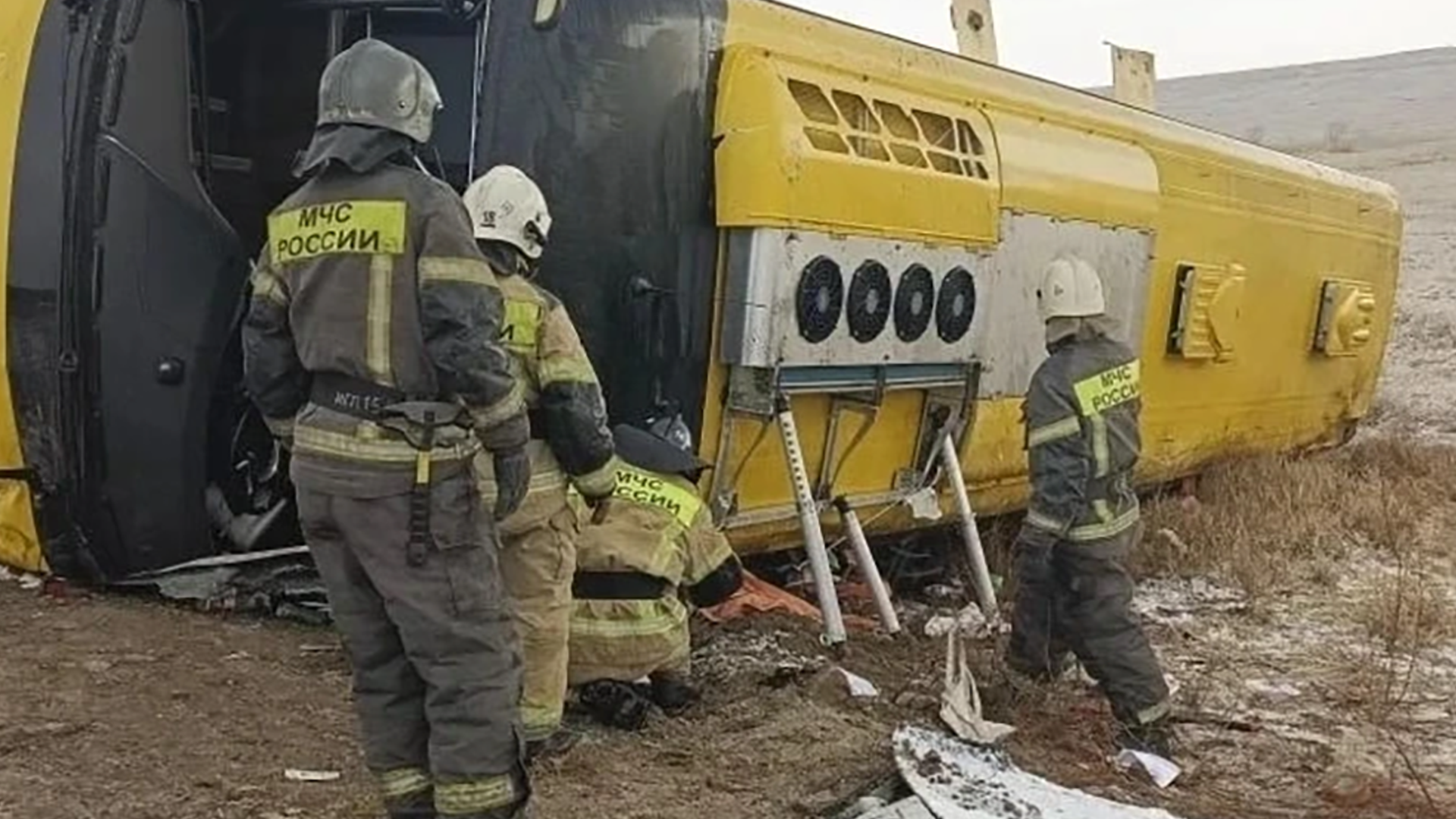 Автобус с гражданами Китая попал в ДТП в Забайкалье