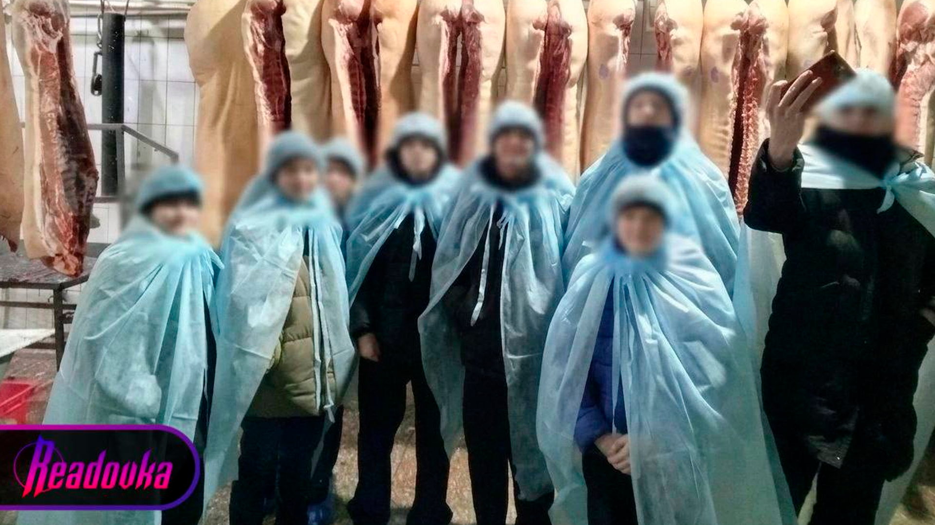 В рамках экскурсии 8-классники посетили одну из скотобоен Красноярского края
