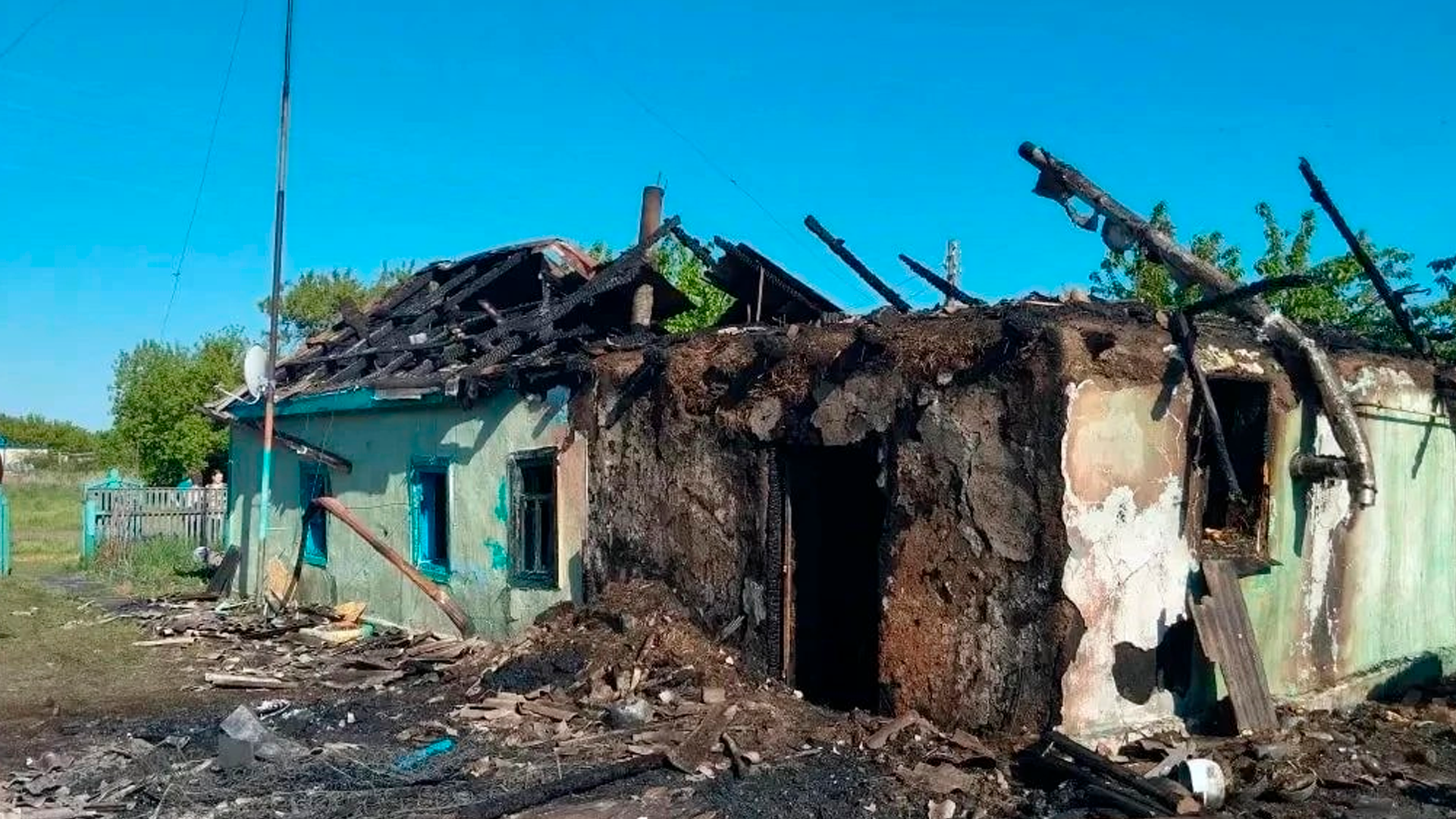 В Омской области жертвами пожара стали 6 человек