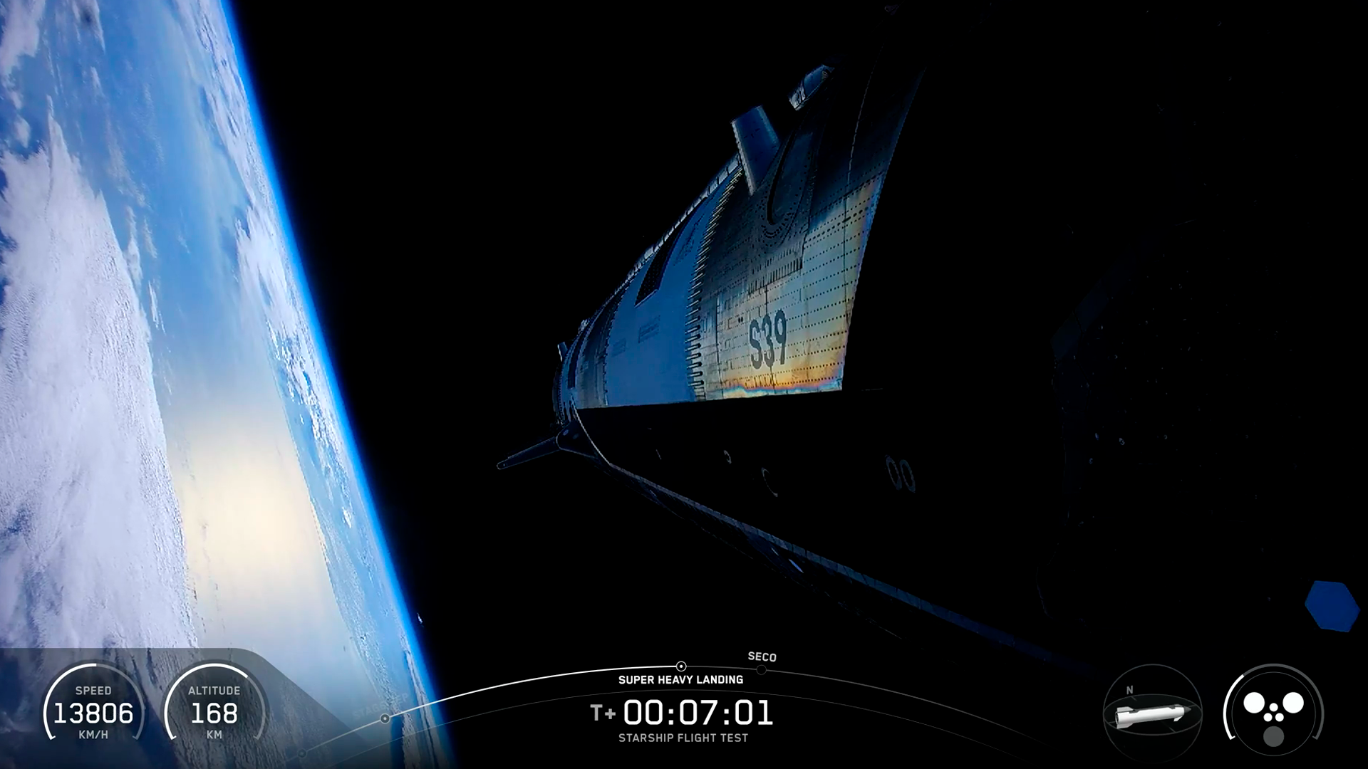 В SpaceX успешно провели тестовый запуск сверхтяжелой ракеты