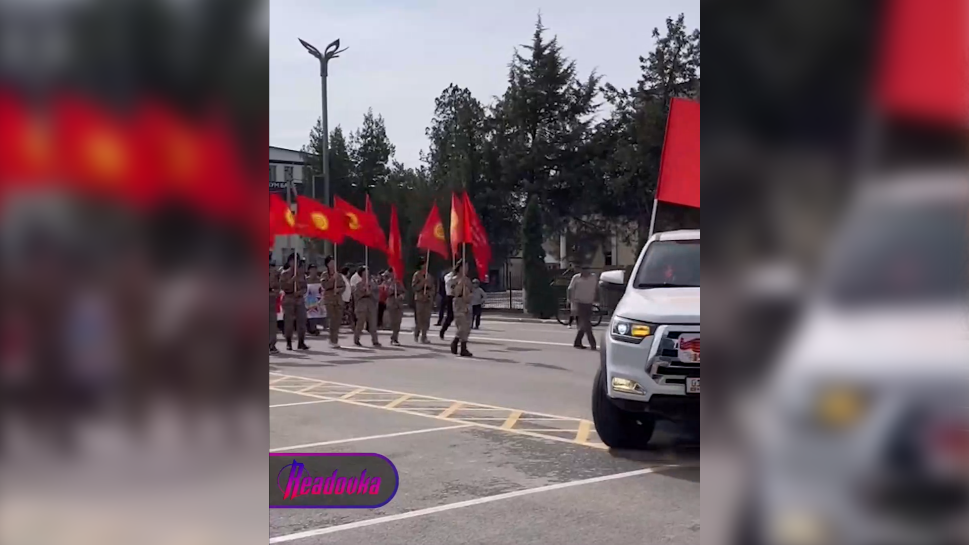 Празднование Дня Победы началось по всему миру