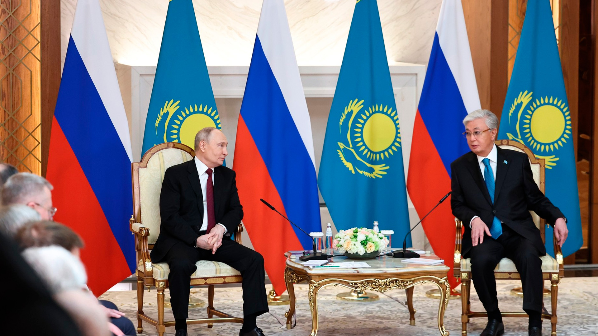 Путин заявил о динамичном развитии отношений России и Казахстана