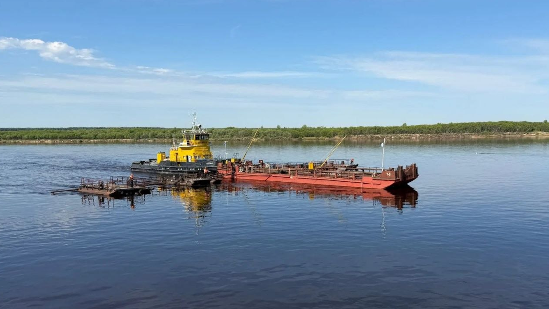 Движение судов приостановлено на одном из участков Волго-Каспийского морского канала