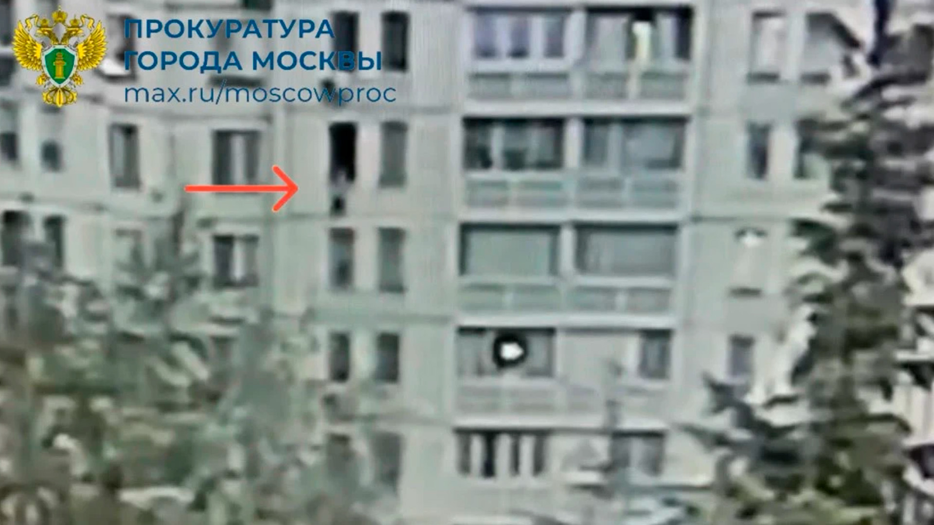 Москвич во время ссоры вытолкнул знакомую из окна 7-го этажа