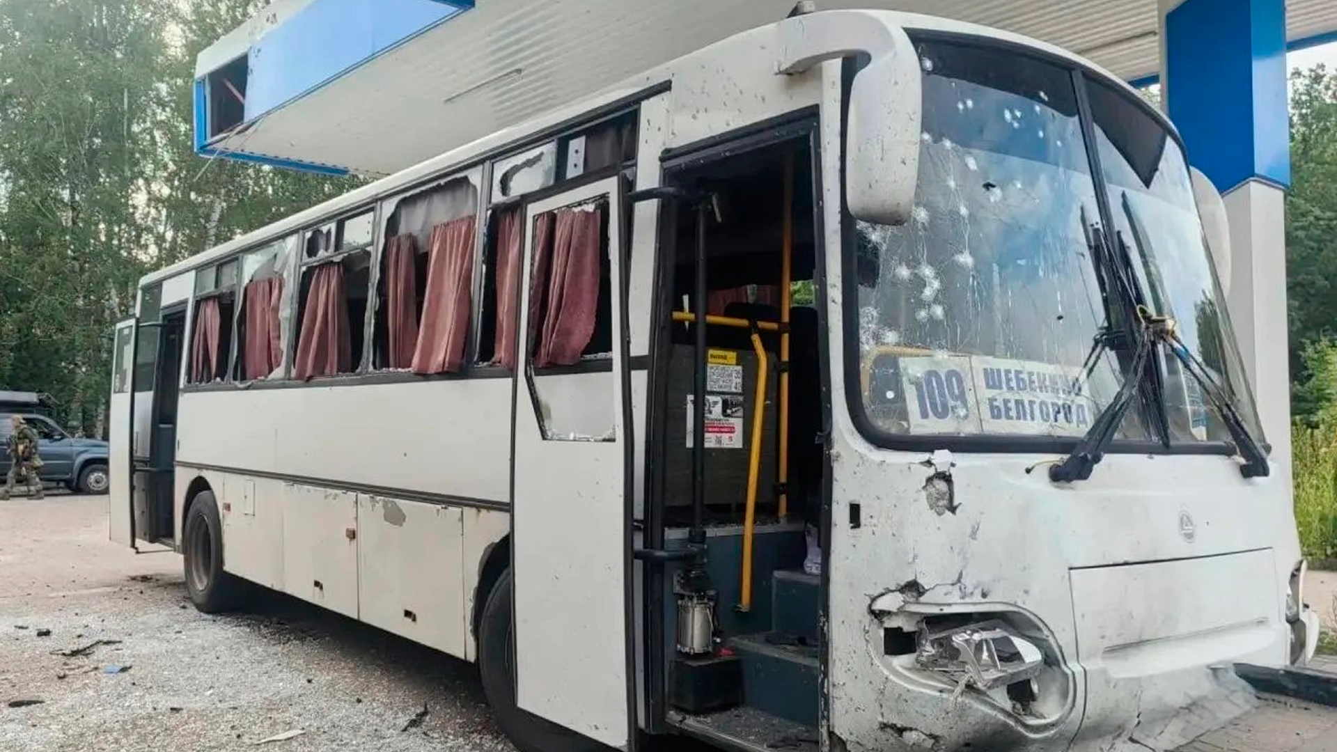 В Шебекино 19 человек пострадали при атаке БПЛА ВСУ на рейсовый автобус