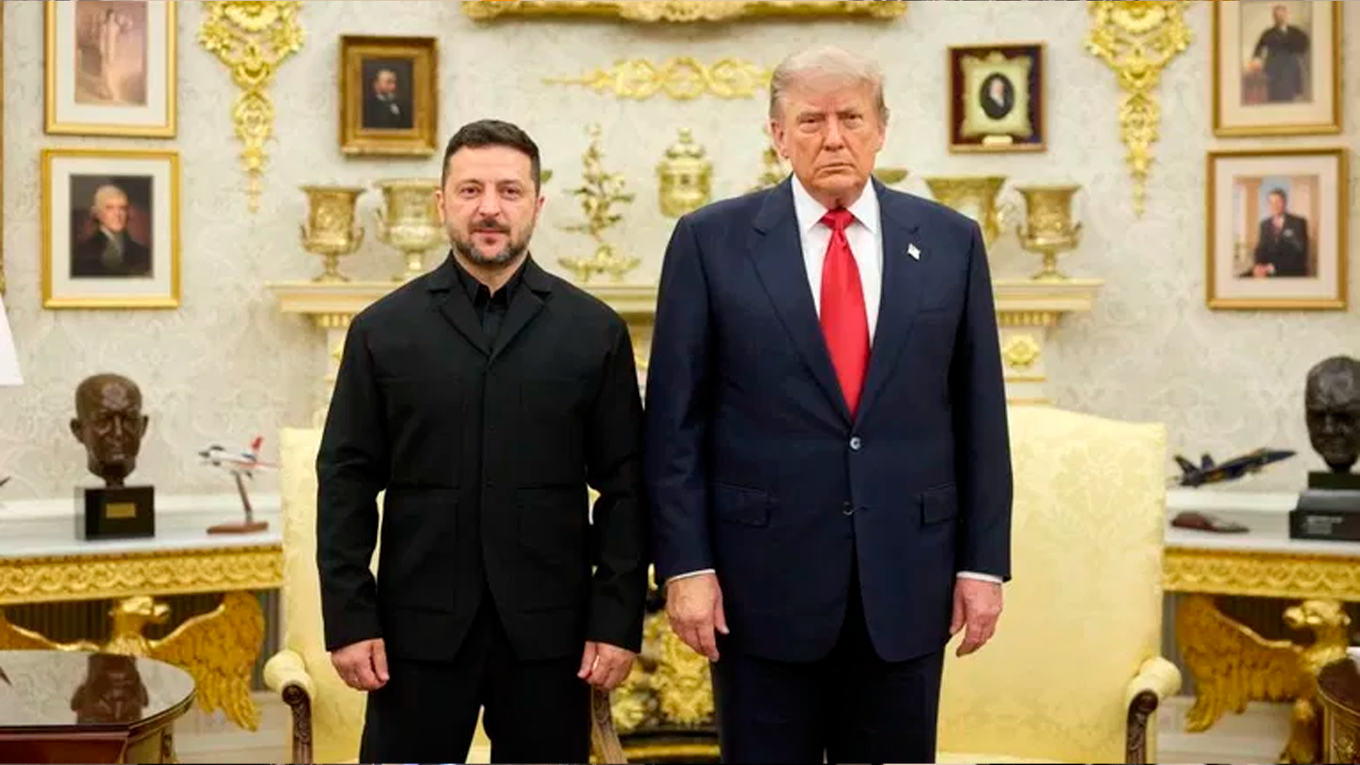 Трамп призвал Зеленского прекратить войну на встрече в Белом доме