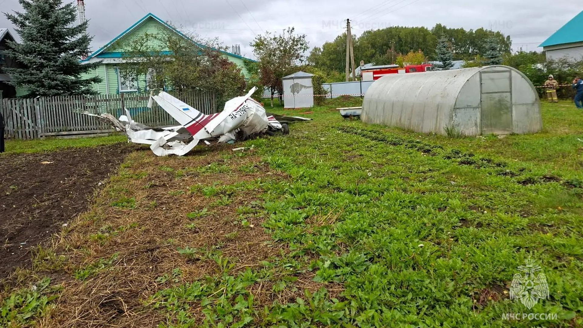 В Татарстане разбился легкомоторный самолет