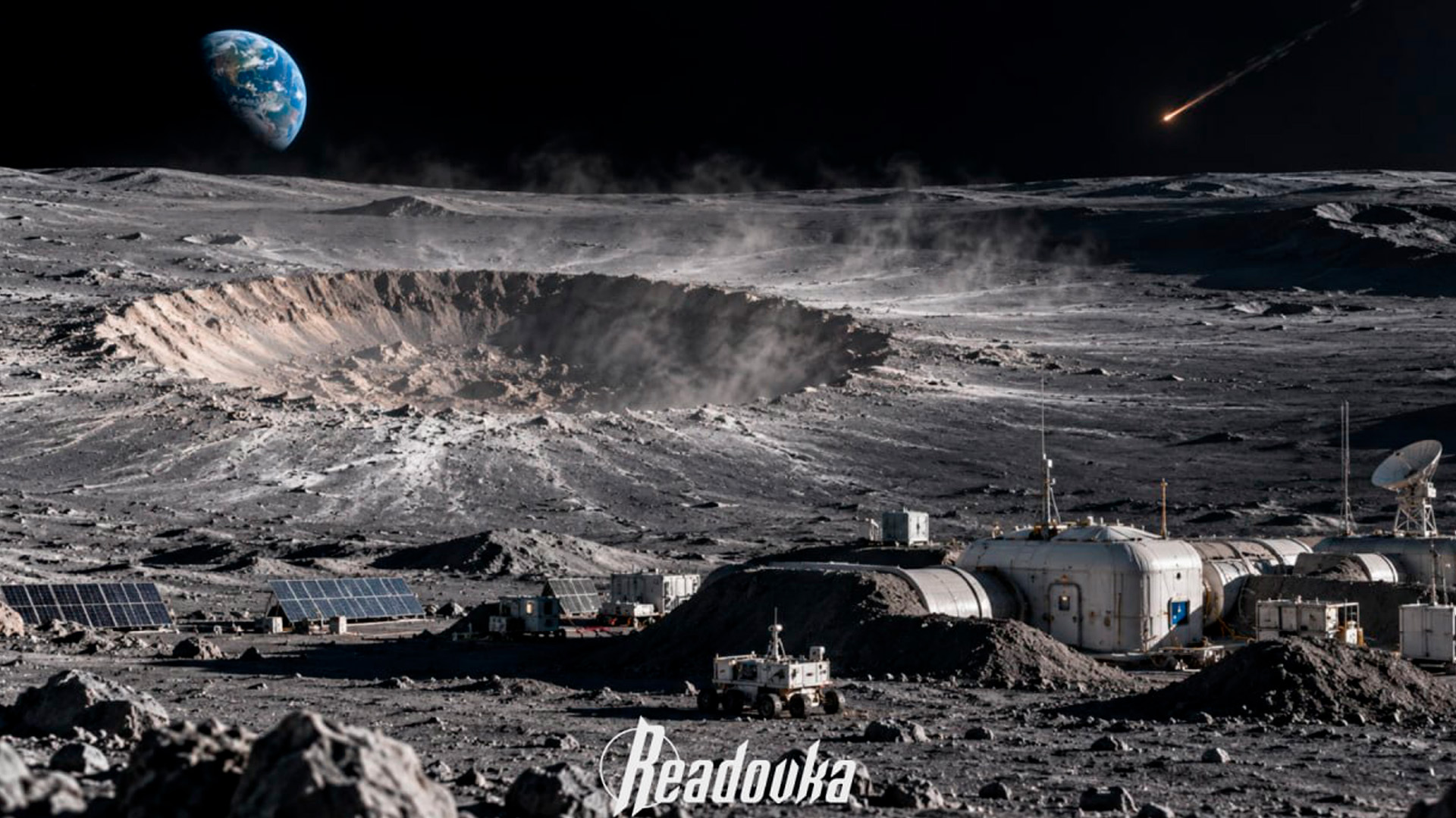 На Луне обнаружен свежий 200-метровый кратер от удара астероида