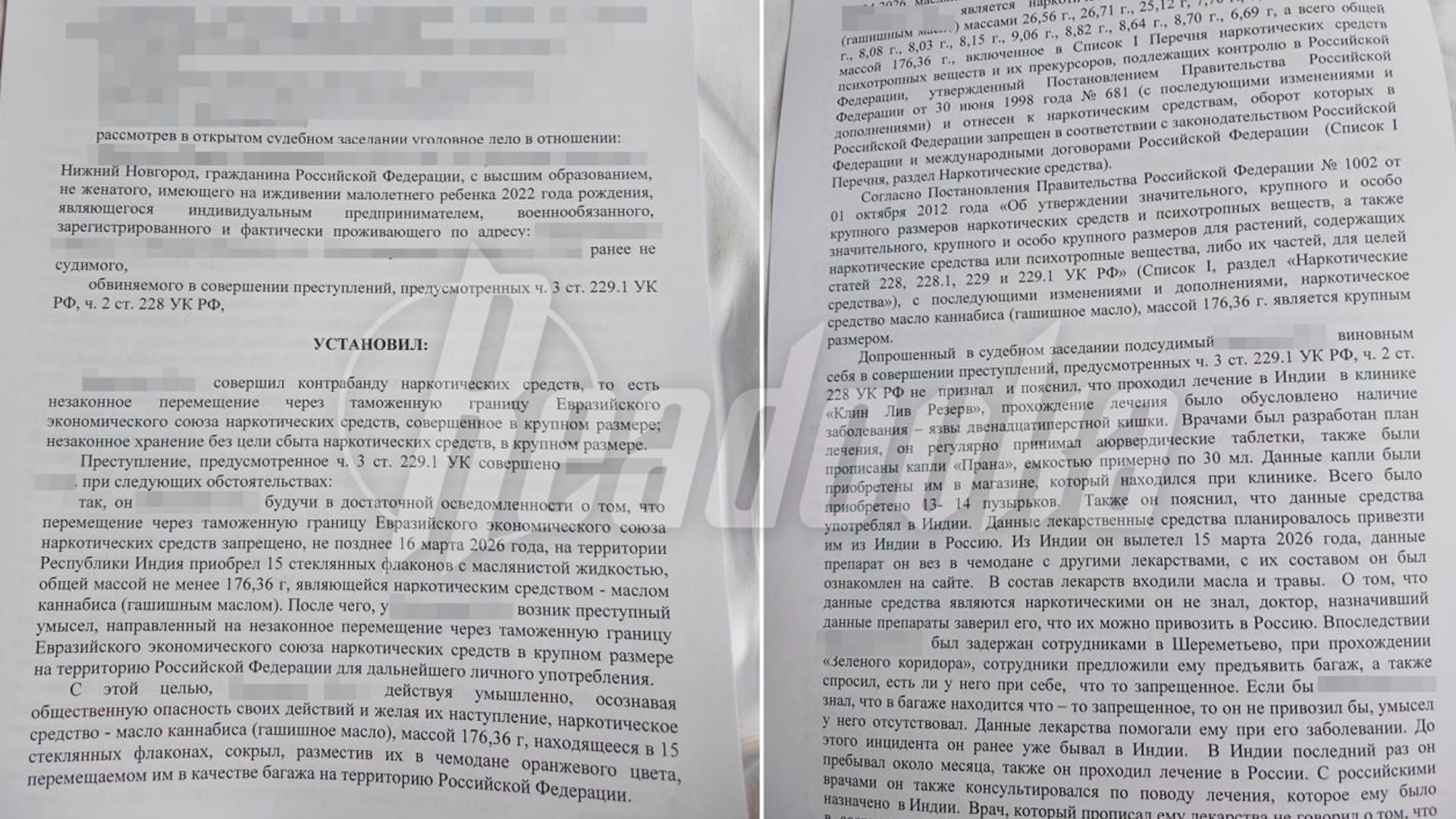 Житель Нижнего Новгорода получил 10,5 лет колонии за индийские препараты с запрещенным составом